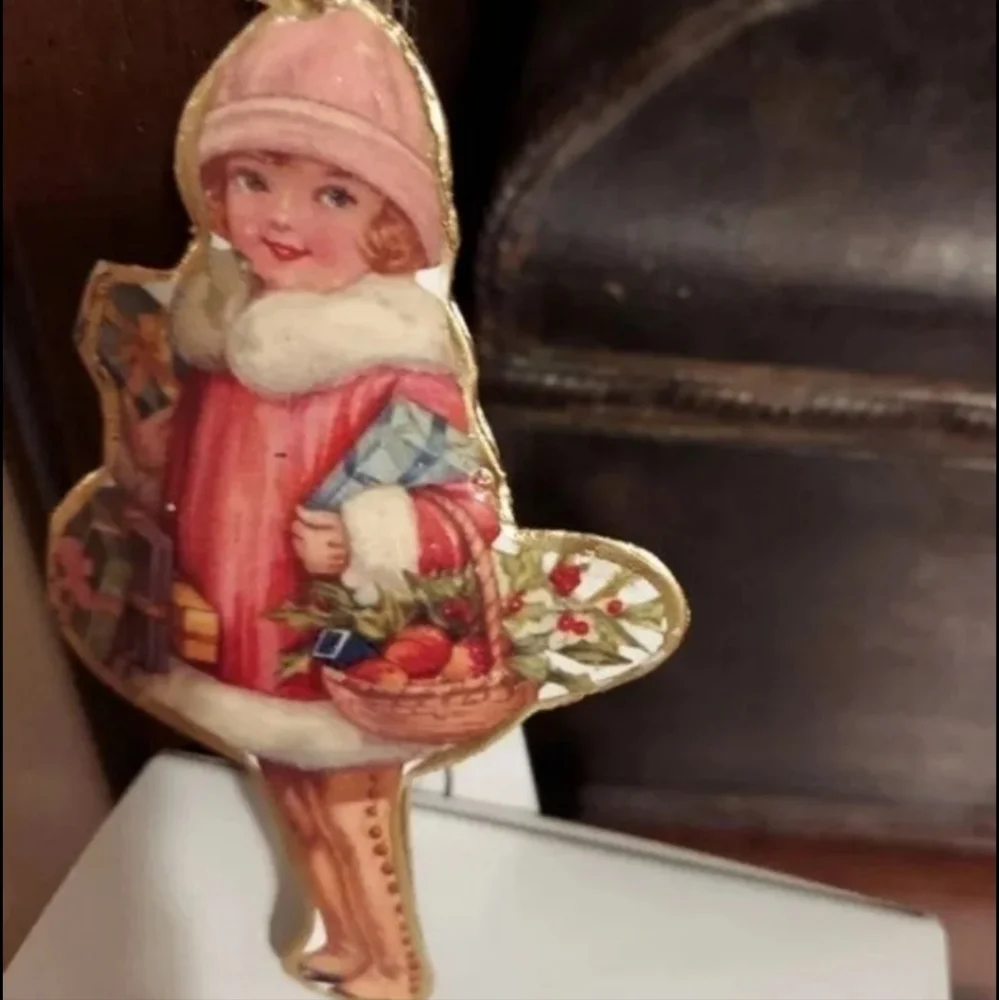 Abbott Collection 37-IMPRINT-035 Girl with Boots Ornament BNWT RETIRED 2022
